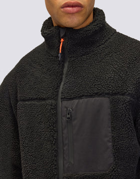 VESTE REMBOURRÉE EN TEDDY POUR HOMME