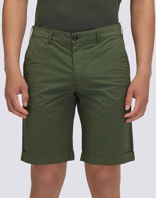 WALKSHORT PARA HOMBRE TEÑIDO EN POPELÍN ELÁSTICO