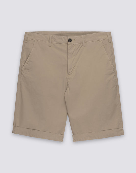 MEN'S GARMENT-DYED STRETCH POPLIN WALKSHORT