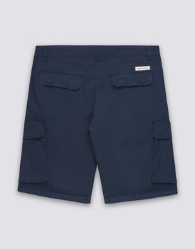 MEN'S GARMENT-DYED STRETCH POPLIN CARGO WALKSHORT