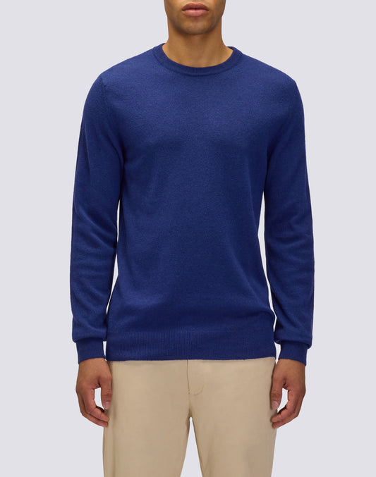 MEN'S CREW NECK SWEATER IN WOOL BLEND