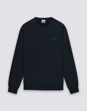 SUDADERA DE CUELLO REDONDO PARA HOMBRE DE ALBORNOZ DE ALGODÓN RECICLADO