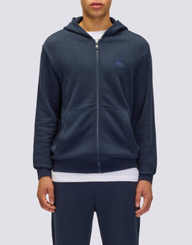 MEN'S HOODED SWEATSHIRT WITH CENTRAL ZIP