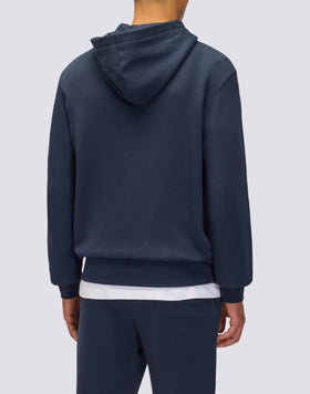 MEN'S HOODED SWEATSHIRT WITH CENTRAL ZIP