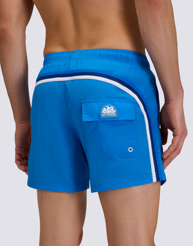 COSTUME DA BAGNO UOMO CORTO VITA ELASTICATA CRINKLED