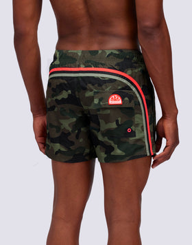 SHORT DE BAIN À TAILLE ÉLASTIQUE