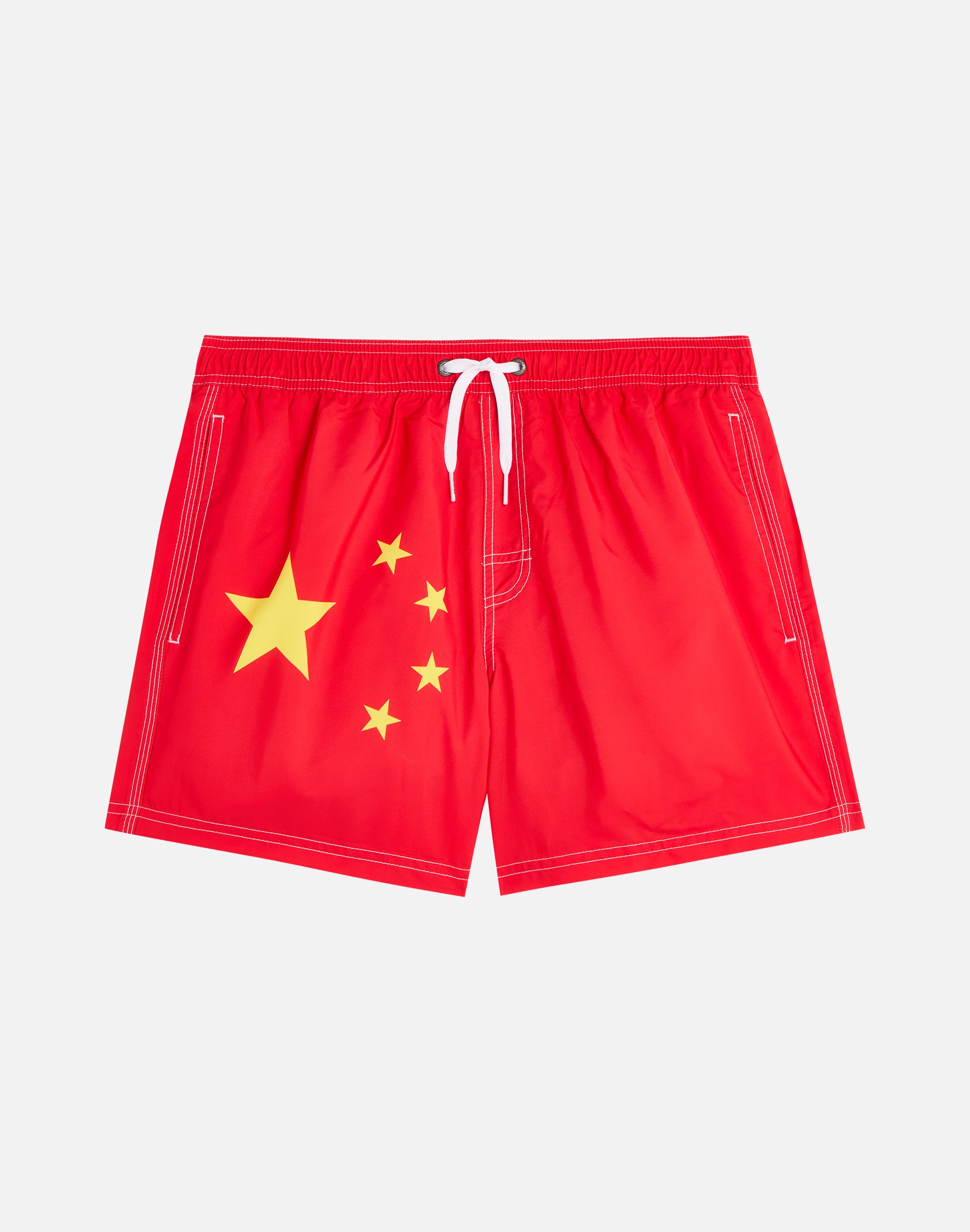 Sundek SHORT SWIM SHORTS CHINA FLAG M504BDRT3FG425FG – SUNDEK