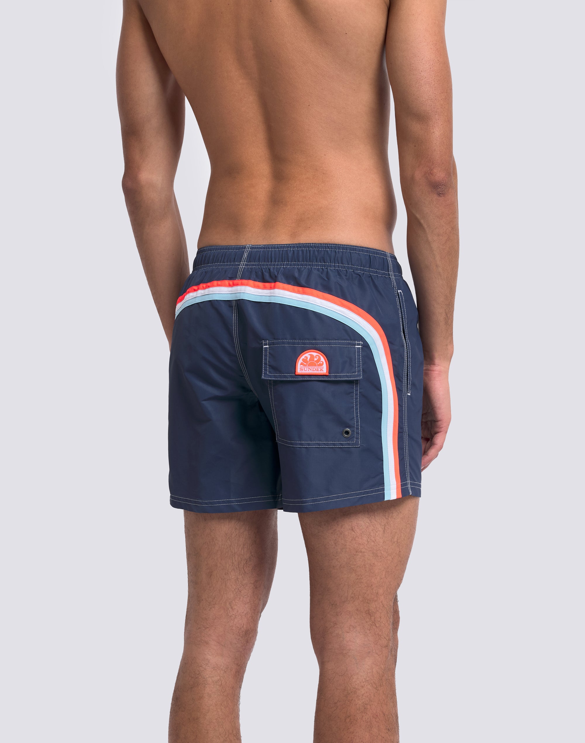 Sundek stretch waist swim trunks M504BDTA100-00724 – SUNDEK Sundek stretch waist swim trunks M504BDTA100-00724 – SUNDEK
