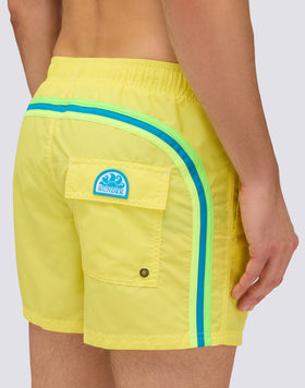 BAÑADOR CORTO CON CINTURA ELÁSTICA ICONIC TAFFETA