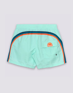 BAÑADOR CORTO CON CINTURA ELÁSTICA ICONIC TAFFETA