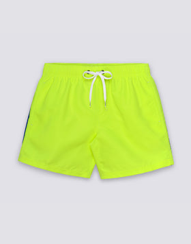 ICONIC TAFFETA SHORT SWIMSHORTS WITH ELASTIC WAIST 