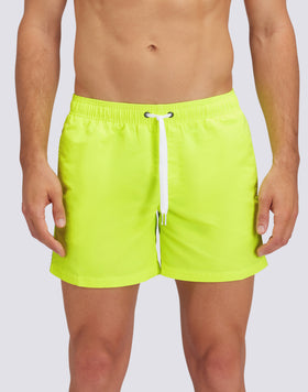 ICONIC TAFFETA SHORT SWIMSHORTS WITH ELASTIC WAIST 