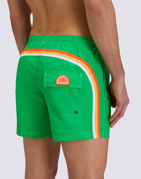 MAILLOT DE BAIN COURT À TAILLE ÉLASTIQUE ICONIC TAFFETA