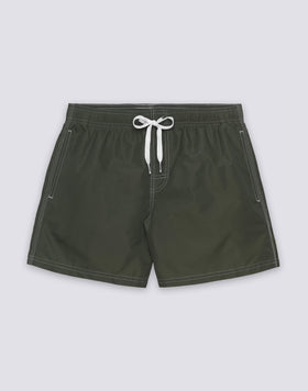 ICONIC TAFFETA SHORT SWIMSHORTS WITH ELASTIC WAIST 
