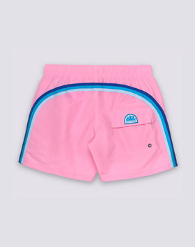 BAÑADOR CORTO CON CINTURA ELÁSTICA TAFETA ICÓNICA