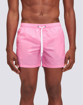 BAÑADOR CORTO CON CINTURA ELÁSTICA TAFETA ICÓNICA