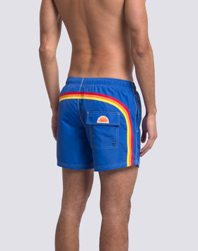 BAÑADOR CORTO CON CINTURA ELÁSTICA ICONIC TAFFETA