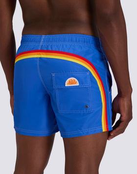 BAÑADOR CORTO CON CINTURA ELÁSTICA ICONIC TAFFETA