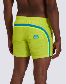 BAÑADOR CORTO CON CINTURA ELÁSTICA ICONIC TAFFETA