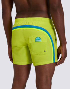 BAÑADOR CORTO CON CINTURA ELÁSTICA ICONIC TAFFETA