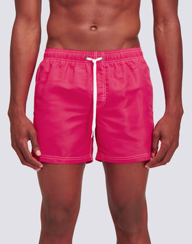 ICONIC TAFFETA SHORT SWIMSHORTS WITH ELASTIC WAIST 