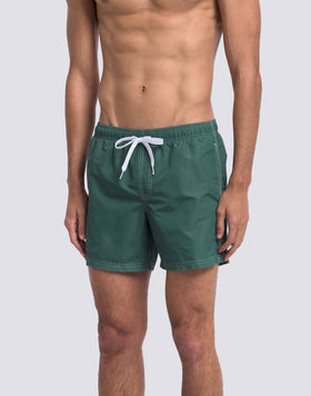 ICONIC TAFFETA SHORT SWIMSHORTS WITH ELASTIC WAIST
