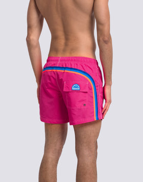 BAÑADOR CORTO CON CINTURA ELÁSTICA ICONIC TAFFETA