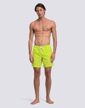 ICONIC TAFFETA MID-LENGTH SWIMSHORTS WITH ELASTICATED WAIST