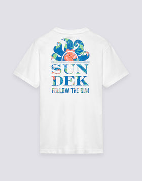 CAMISETA DE HOMBRE CON ESTAMPADO BLISS PRINT SUNDEK FOLLOW THE SUN