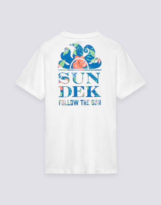 CAMISETA DE HOMBRE CON ESTAMPADO BLISS PRINT SUNDEK FOLLOW THE SUN