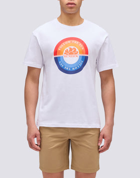 T-SHIRT IMPRIMÉ ROND SUIVEZ LE SOLEIL