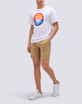 T-SHIRT IMPRIMÉ ROND SUIVEZ LE SOLEIL