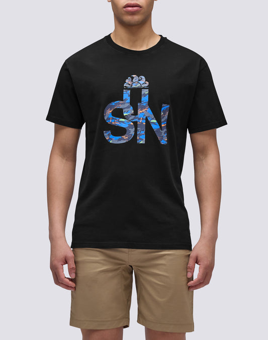 T-SHIRT AVEC LOGO CAMOUFLAGE