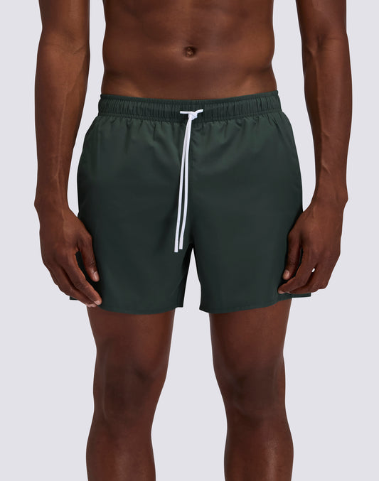 MEN'S SHORT SWIMSHORTS WITH ELASTIC WAIST AND PEACHY FABRIC