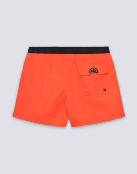 COSTUME DA BAGNO UOMO CORTO VITA ELASTICATA ICONIC TAFFETA CON PIPING A CONTRASTO