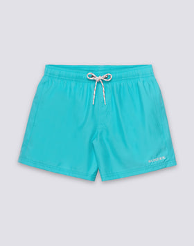 BAÑADOR CORTO CON CINTURA ELÁSTICA DE POLIÉSTER RECICLADO REPREVE®