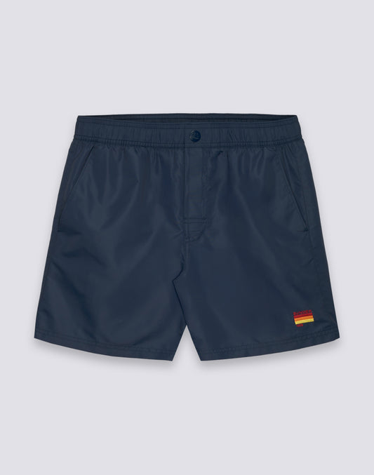 COSTUME DA BAGNO UOMO VITA ELASTICATA IN NYLON TAFFETA EFFETTO LAVATO