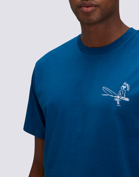 CAMISETA DE MANGA CORTA PARA HOMBRE CON ESTAMPADO TIDAL SURFER