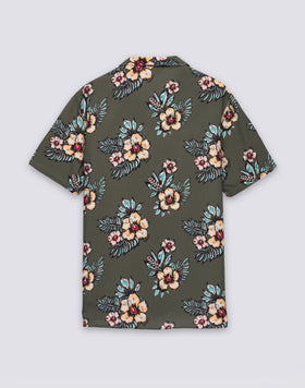 MEN'S PRINTED VISCOSE POPLIN SHIRT