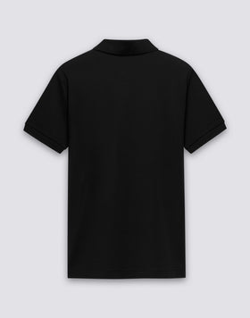 MEN'S PIQUET COTTON POLO SHIRT WITH STRIPED COLLAR AND CUFFS