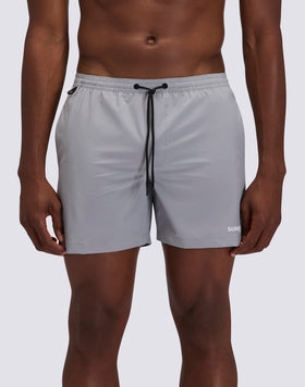 MEN'S SWIMSHORTS WITH STRETCH FABRIC, ELASTICATED WAIST AND REMOVABLE CASE