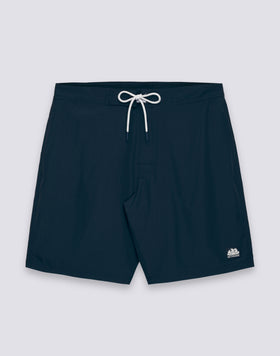 MEN'S SEMI-ELASTIC LONG-WAIST SWIMSHORTS IN REPREVE® RECYCLED POLYESTER