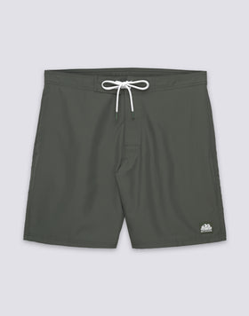LONG SWIMWEAR WITH SEMI-ELASTICATED WAIST IN REPREVE® RECYCLED POLYESTER