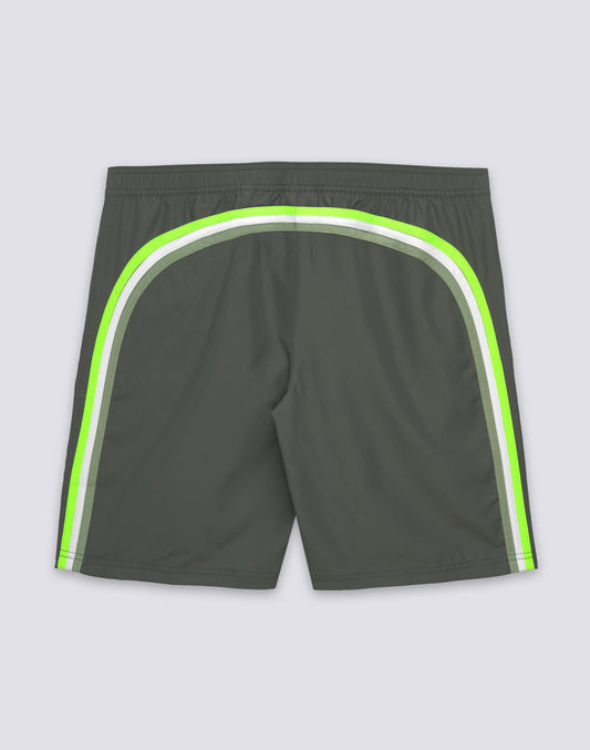 MAILLOT DE BAIN LONG À TAILLE SEMI-ÉLASTIQUE EN POLYESTER RECYCLÉ REPREVE®