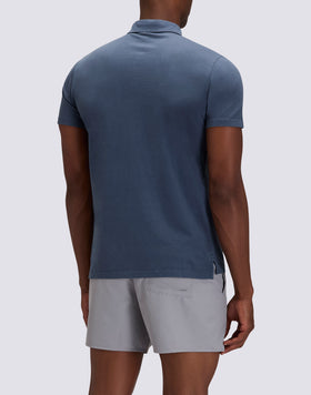 T-SHIRT UOMO TINTO CAPO IN STILE POLO