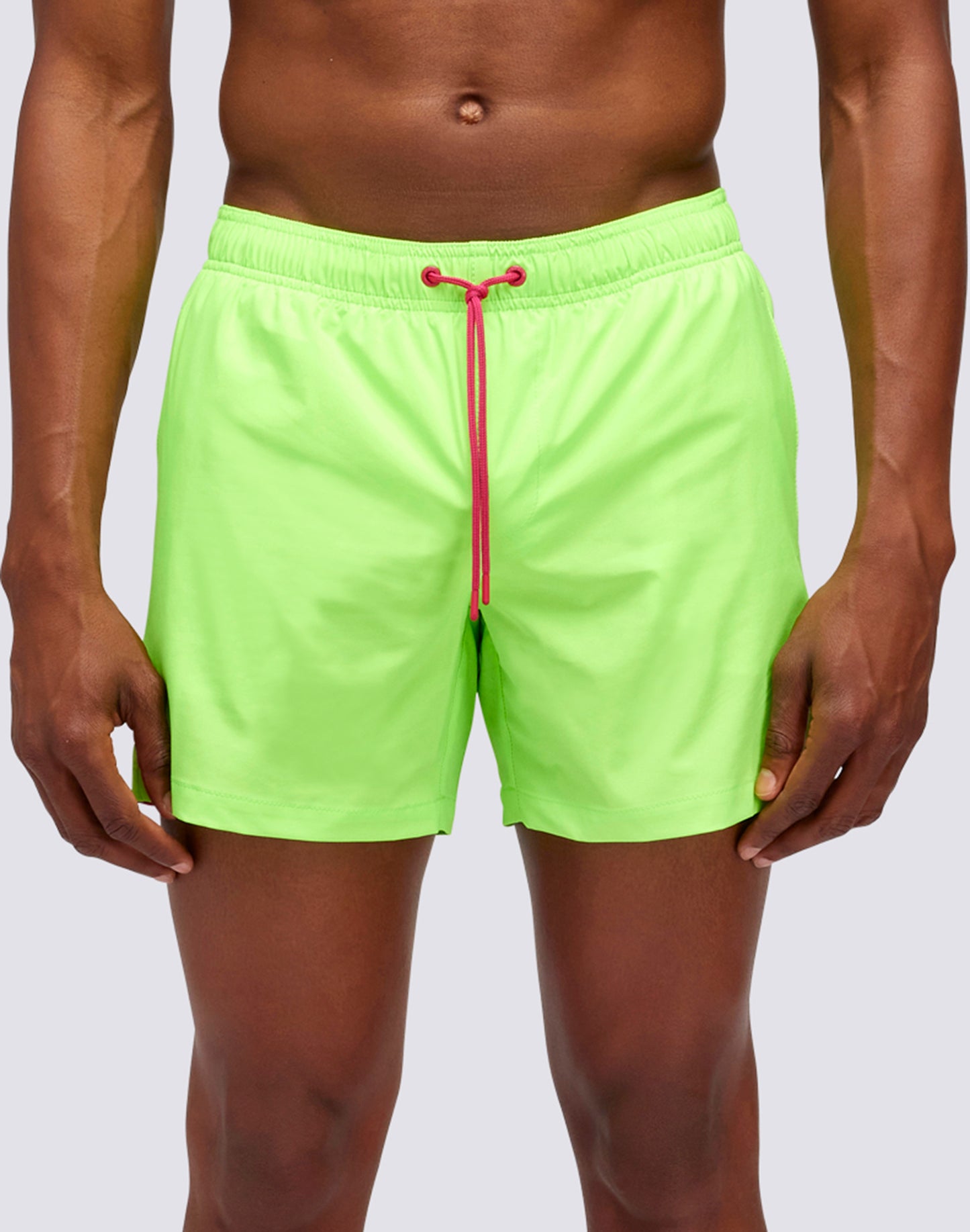 SHORT SWIMSHORTS WITH STRETCH ELASTIC WAIST AND POCKET