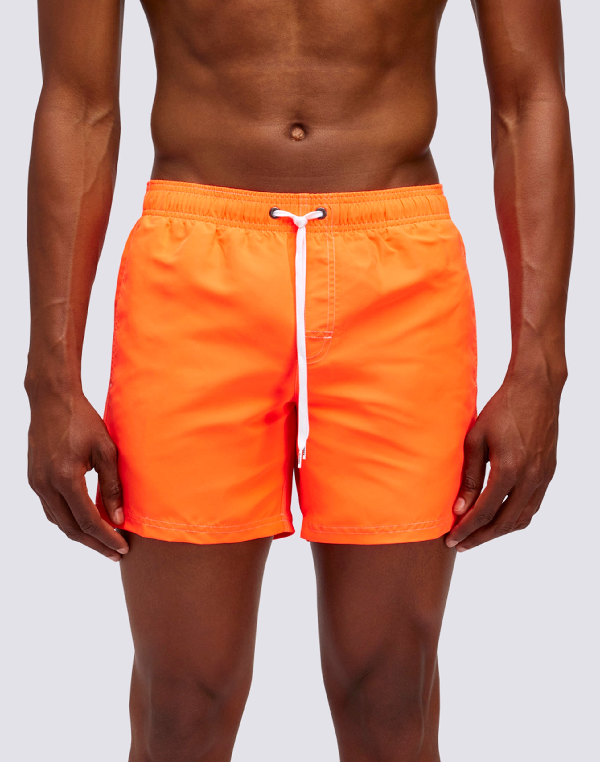 Jaune Fluo Maillot De Bain Orange Fluo Femme Sundek Maillot De