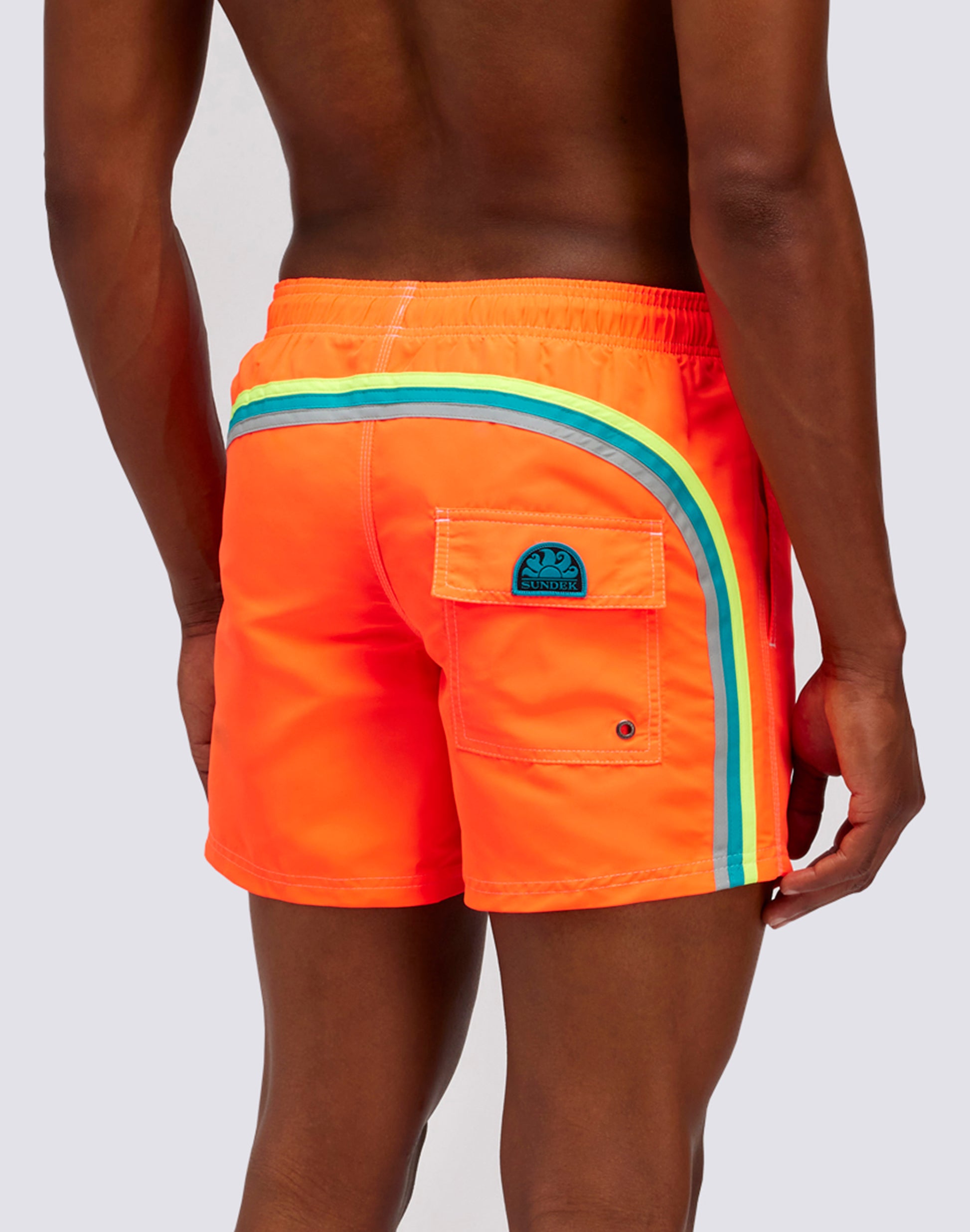 Sundek Garcon Sundek Maillot Bain Fluo Maillot De Bain Homme