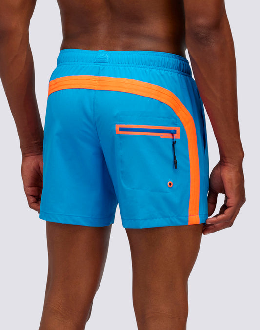 SHORT SWIMSHORTS WITH STRETCH ELASTIC WAIST WITH POCKET