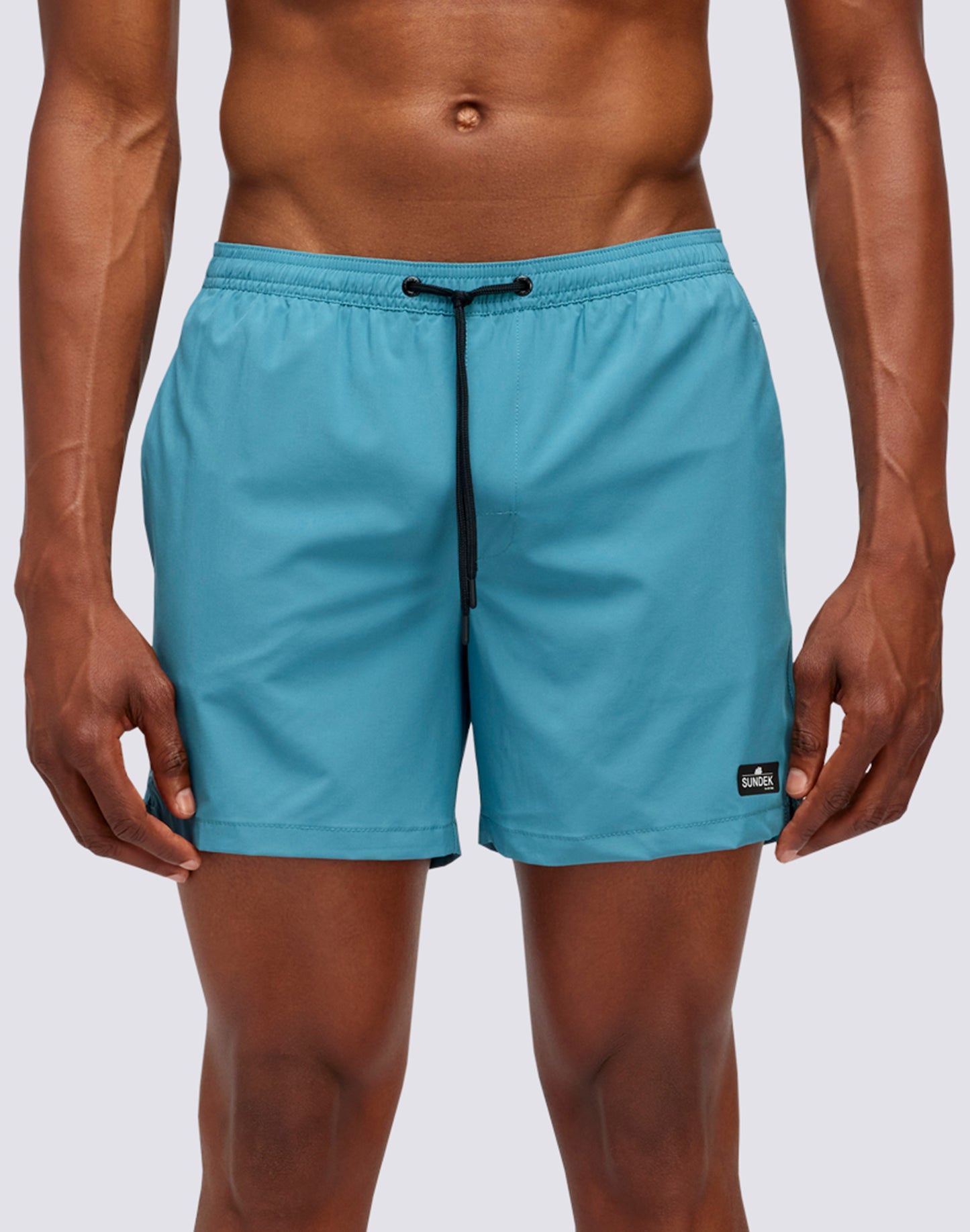 SHORT SWIMSHORTS WITH STRETCH ELASTIC WAIST